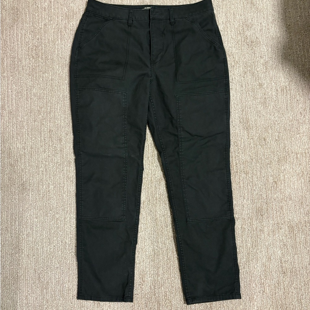 REI Black Straight-Leg Utility Pants